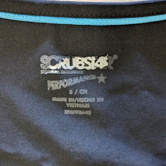 Scrubstar Women's Premium Performance Tonal Contrast V-Neck Scrub Top - Picture 3 of 7